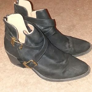 Charlotte Russe slip on boots